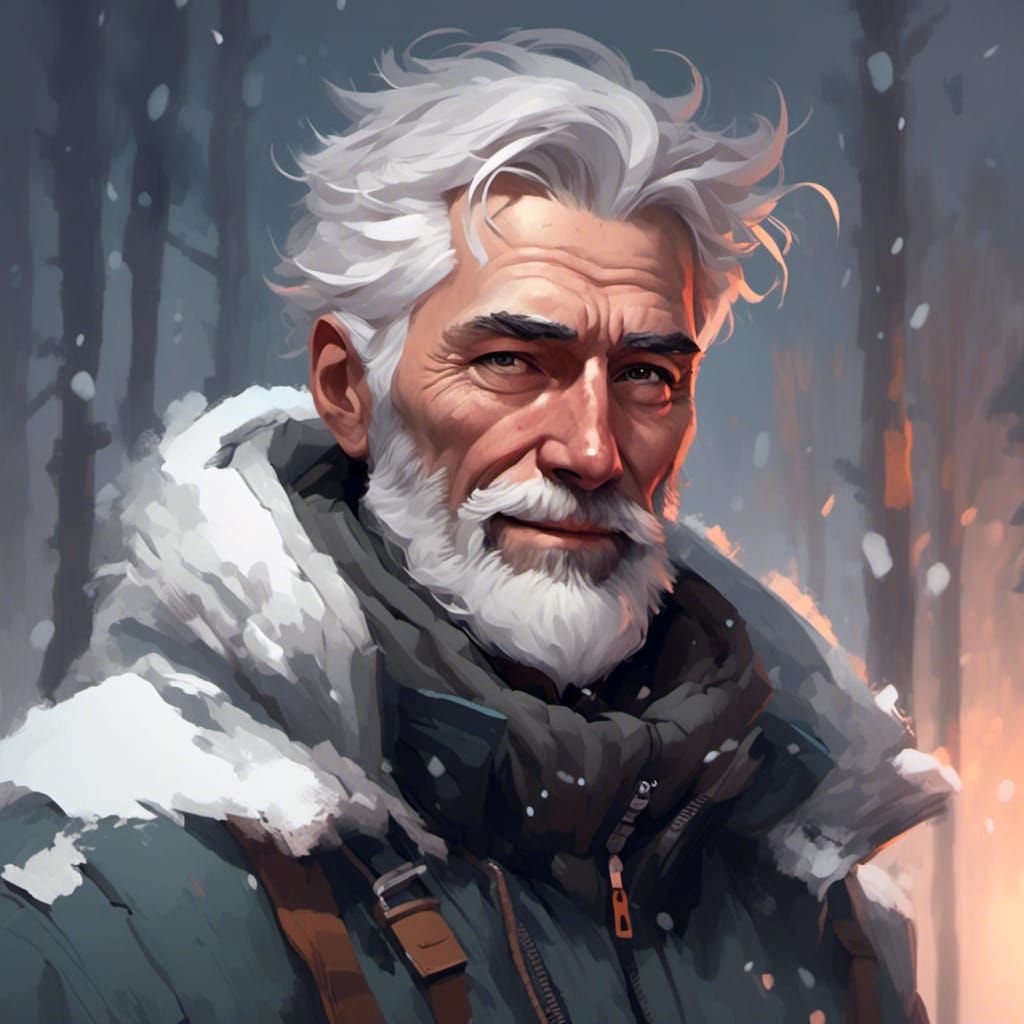 Intrepid Explorer Portrait in Hyperdetailed Lighting