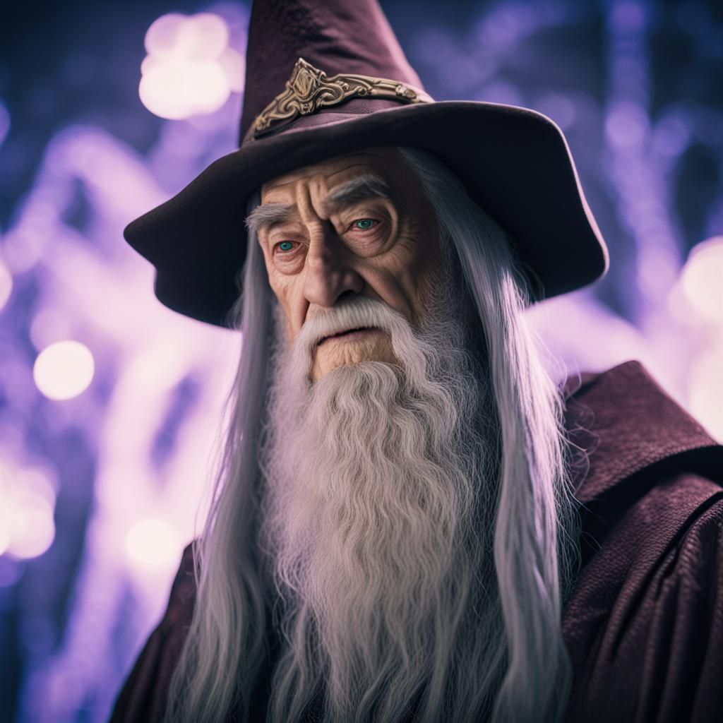 Anime Albus Dumbledore Cinematic Portrait