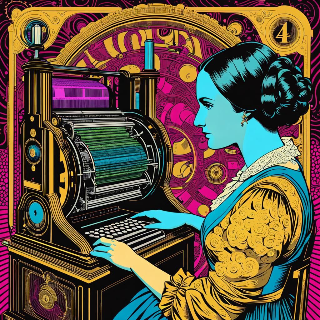 Ada Lovelace: Pop Art Computer Pioneer