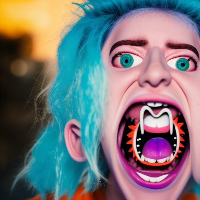 Confused Celebrity Fusion in Digital Art Style