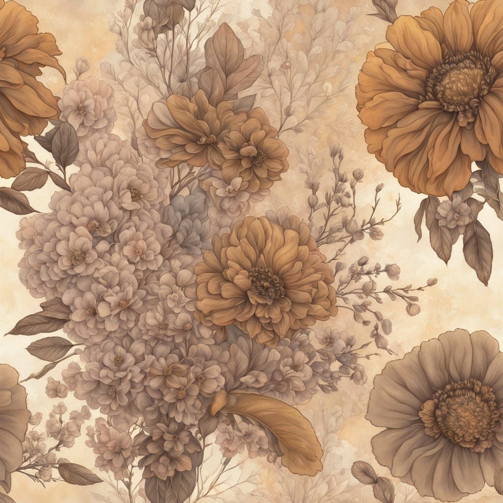 Surreal Victorian Dream in Whimsical Mixed-Media Style