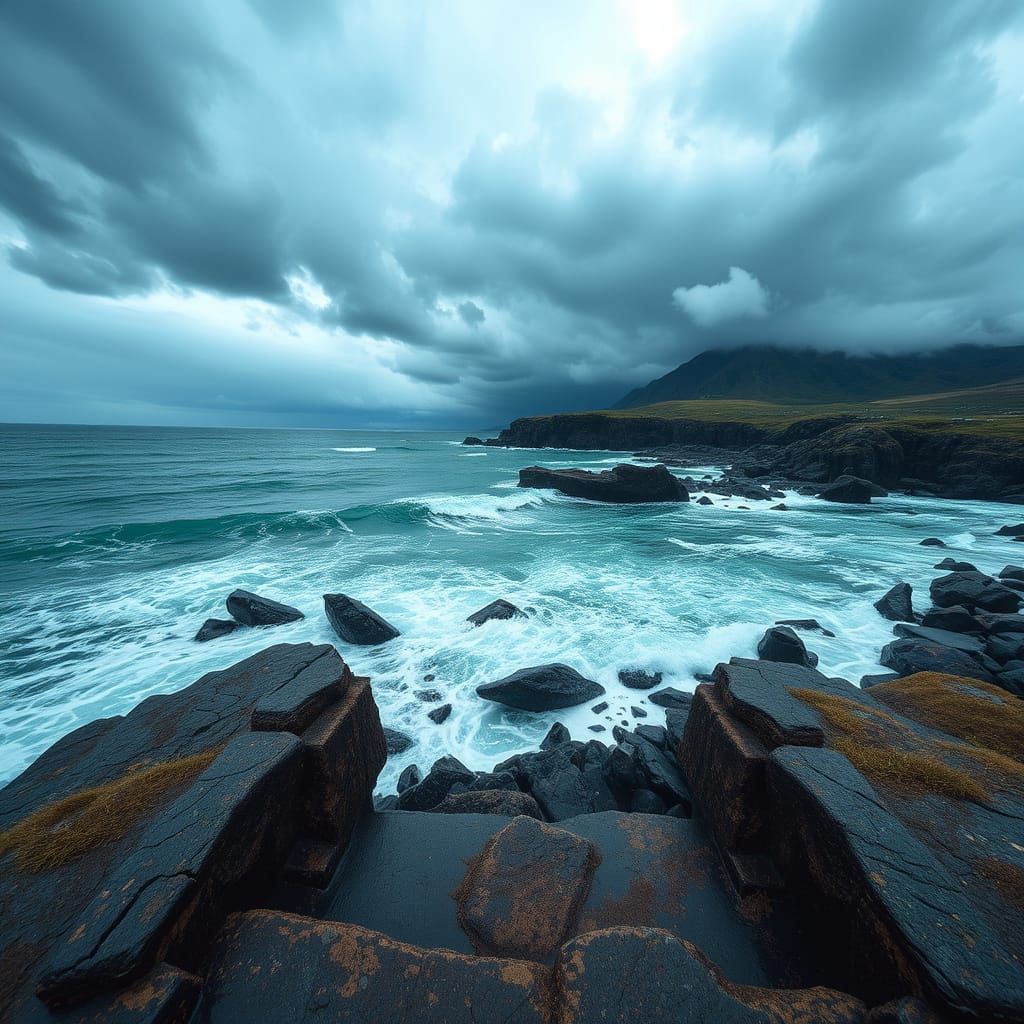 AI Generated Tempest Illustration