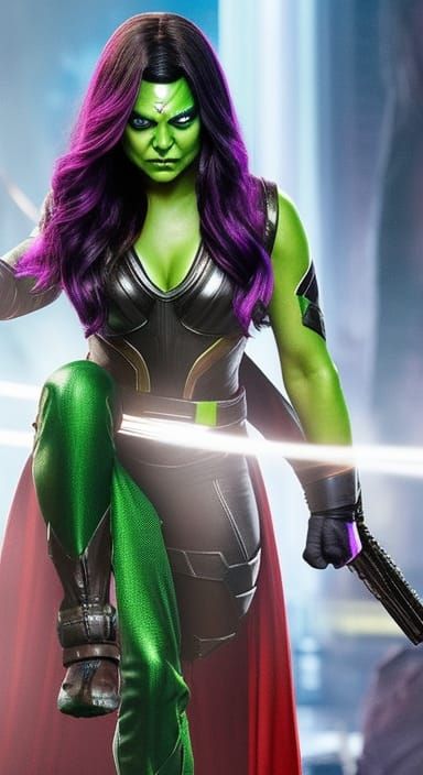 Gamora Character Concept Art