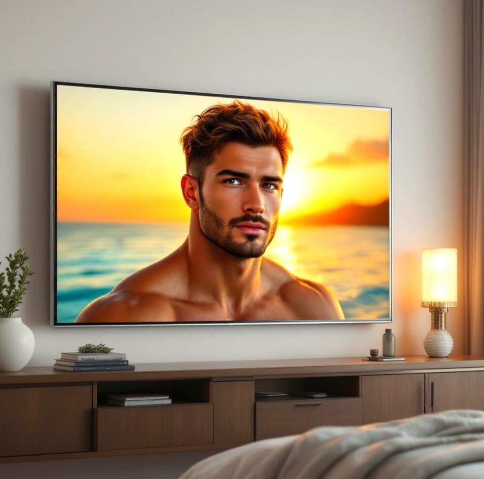 ....touch me, how can it be?  Believe me, the sun always shines on TV