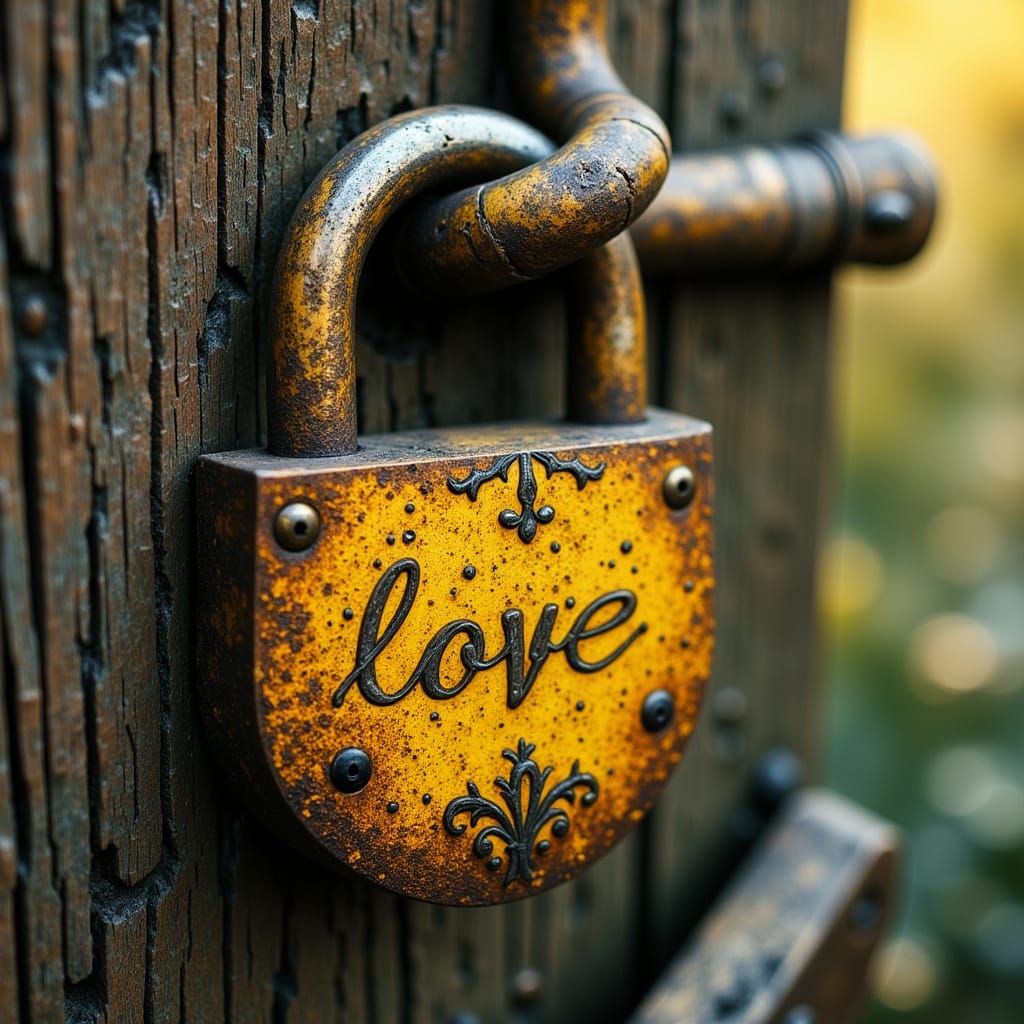 Whispers of Love in a Weathered Landscape