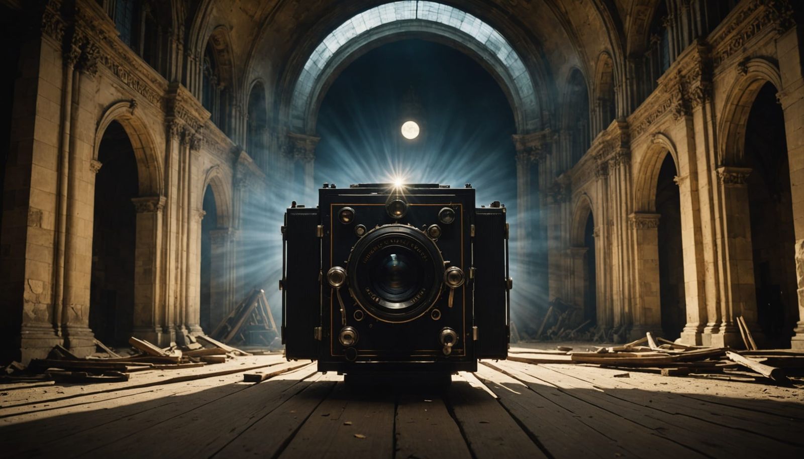 Cathedral of Light: A Cinematic Camera Obscura
