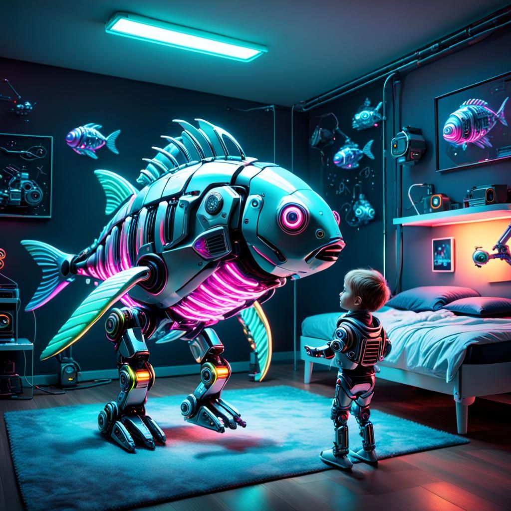 Cyborg fish