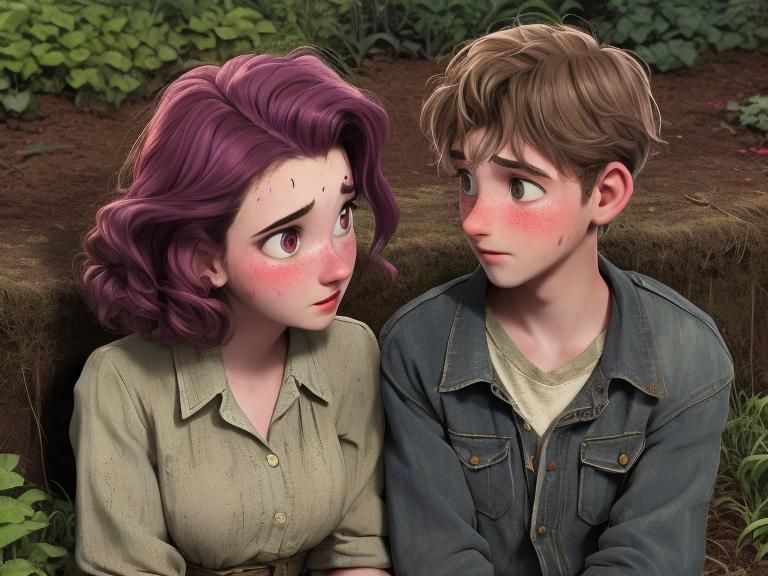 Love at First Sight in a 1940s Garden