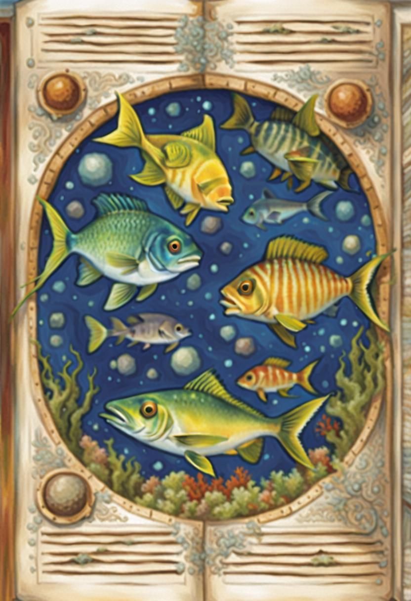 Deep Sea Voyager Fish Illustration