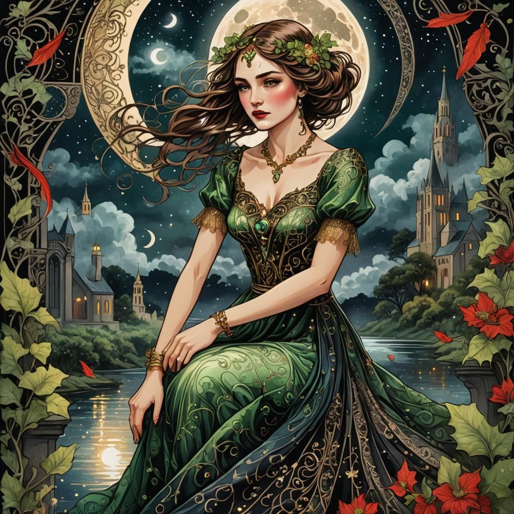 retrato mujer entero