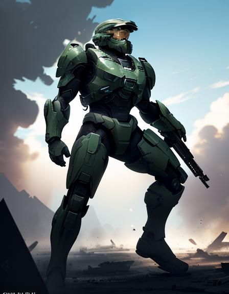 Master chief from Halo