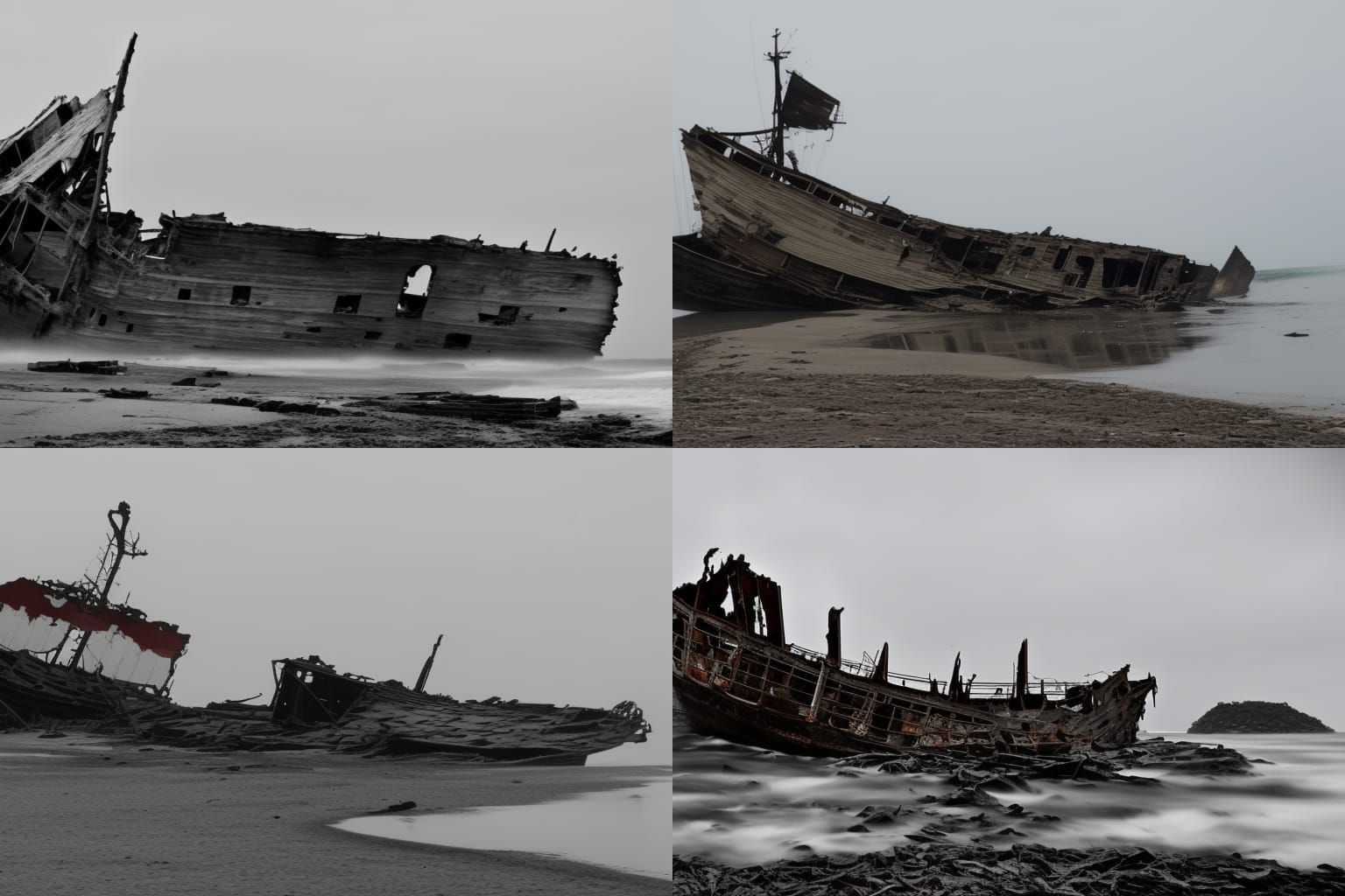 AI Generated Shipwreck