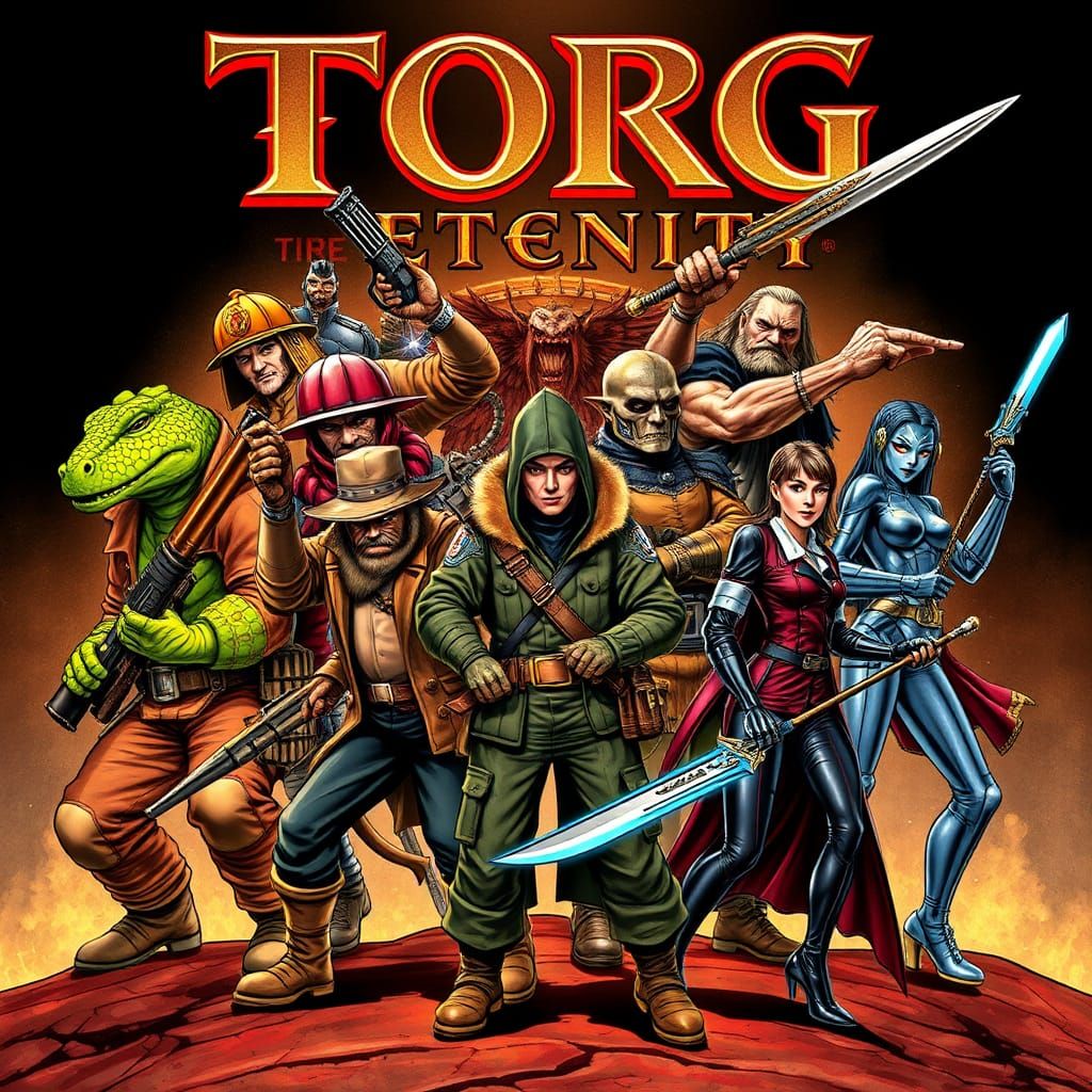 Heroes of Torg Eternity: A Dynamic Assembly of Champions