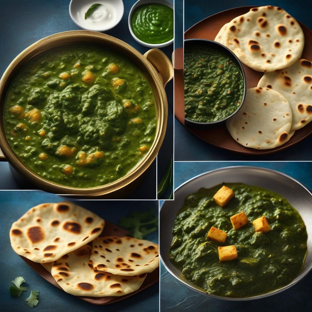 Authentic Sarson ka Saag and Makki ki Roti Recipe