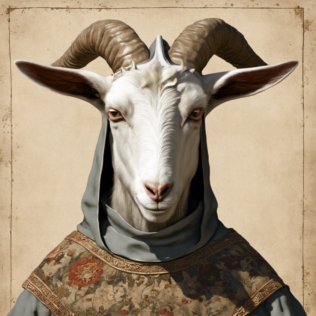 A Gentle Goat and a Scholar