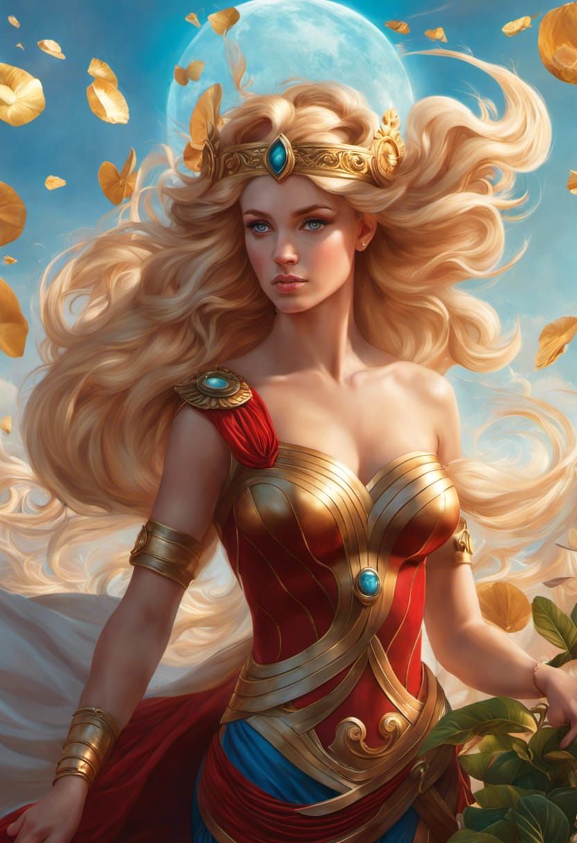 Venus, the Roman goddess of love and beauty