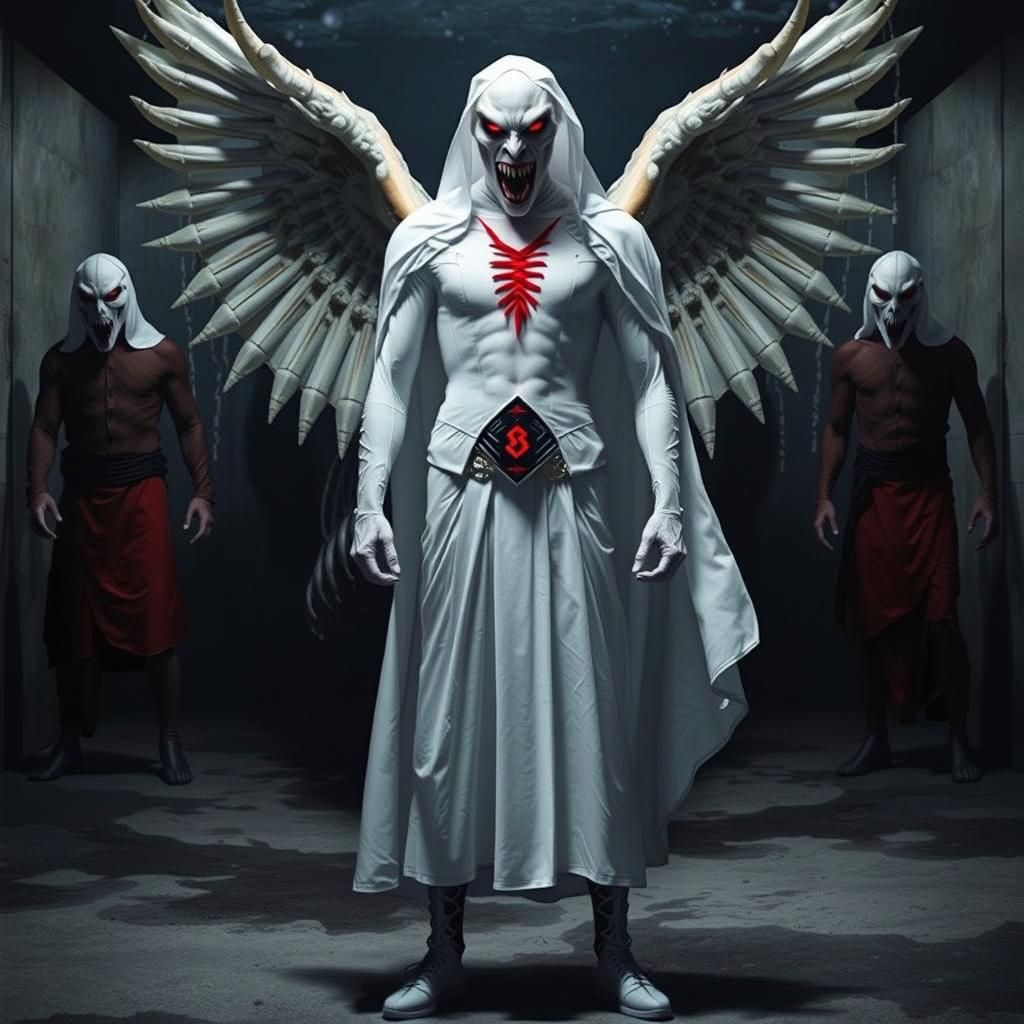 Creepy Darth Jar Jar Binks Fusion in Cosmic Horror