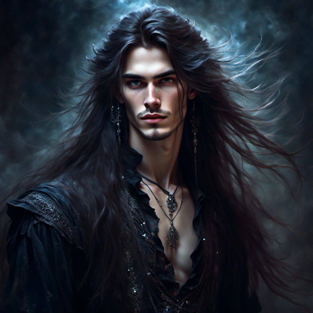Fantasy Portrait of a Handsome Young Man