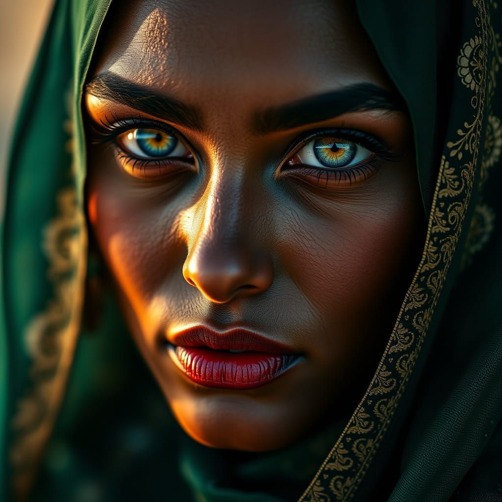 Green Eyed Beauty