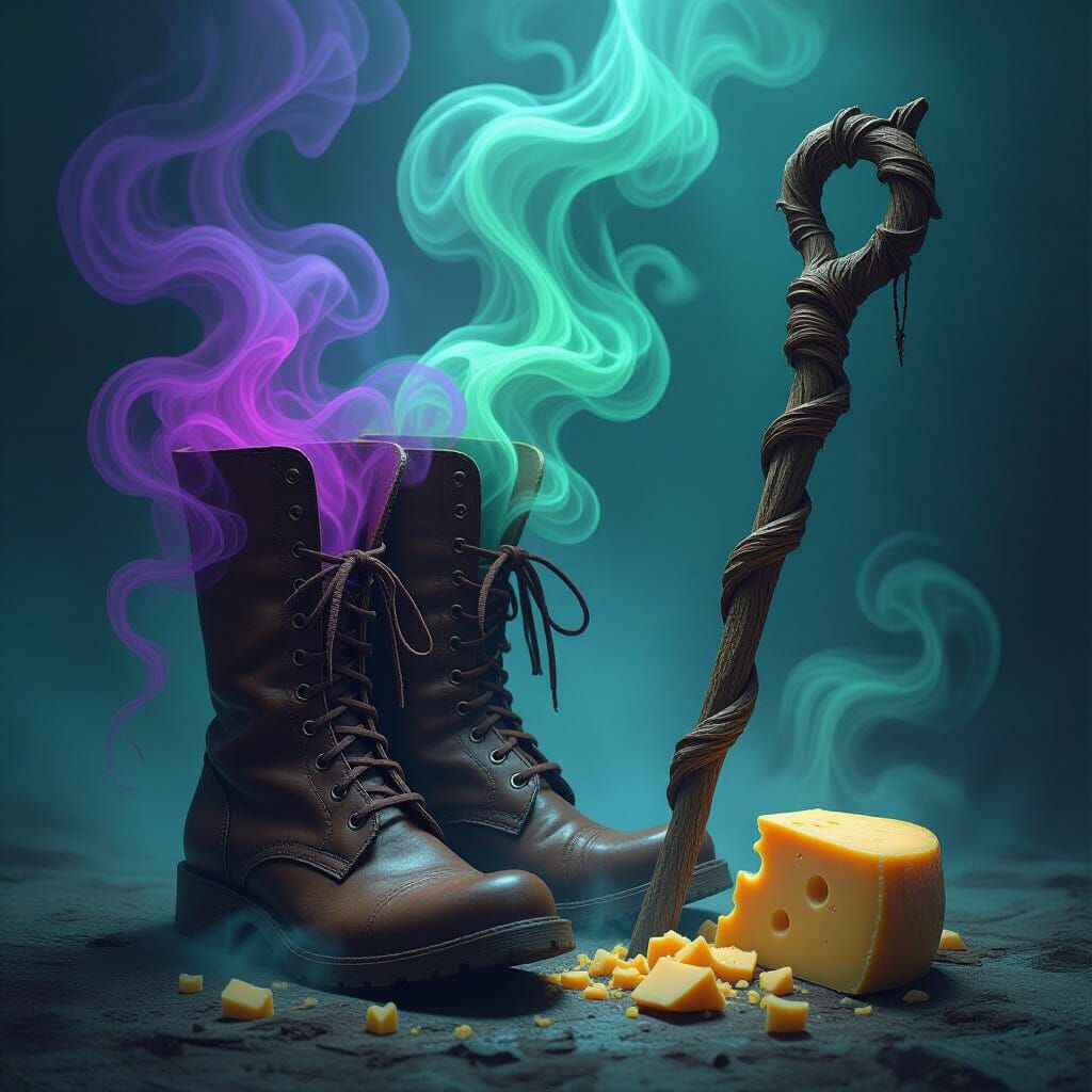 Looks like a spell went wrong. A bit.