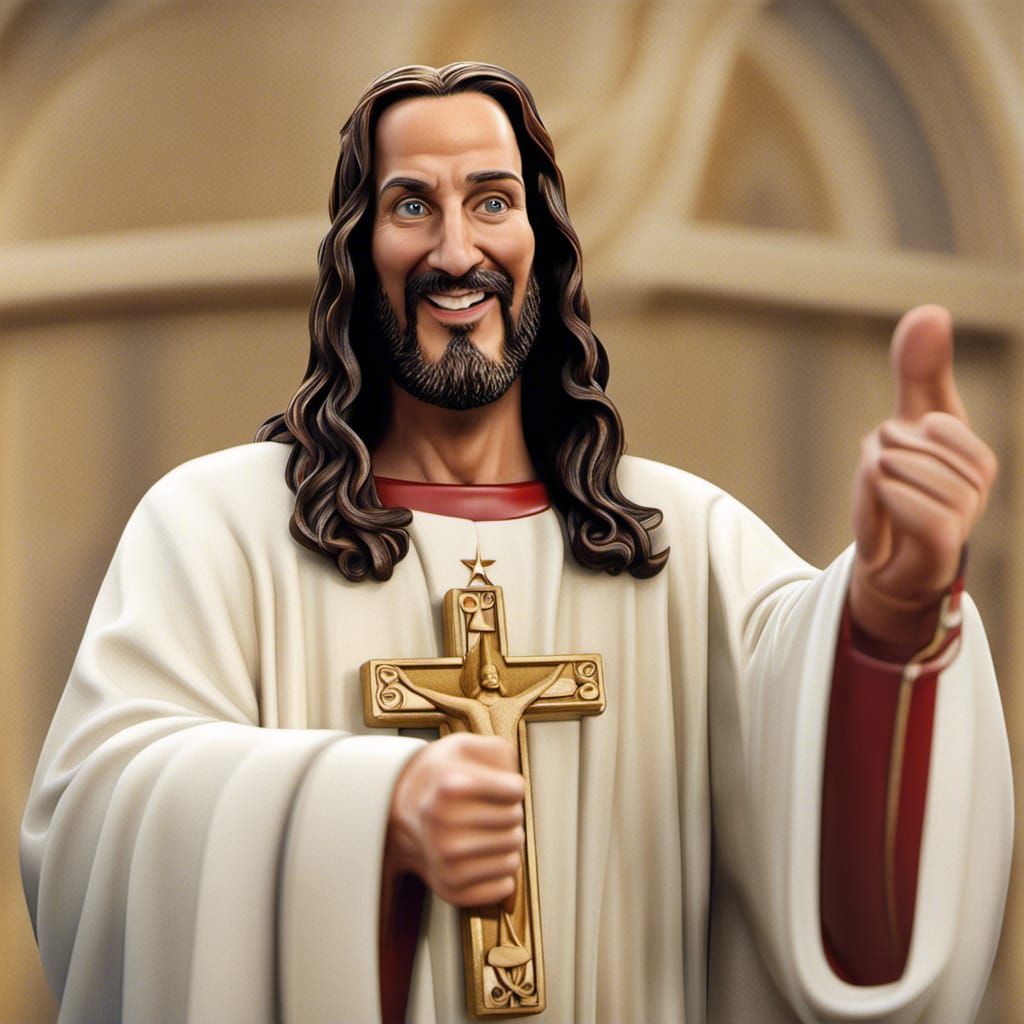Buddy Christ from Dogma Movie