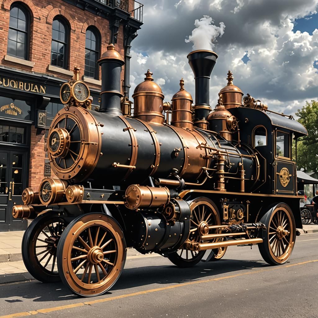 Steampunk Flying Machines and Spacecraft, 1872