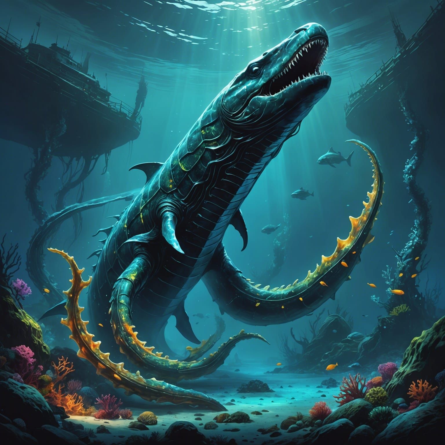 The Sea Monster.