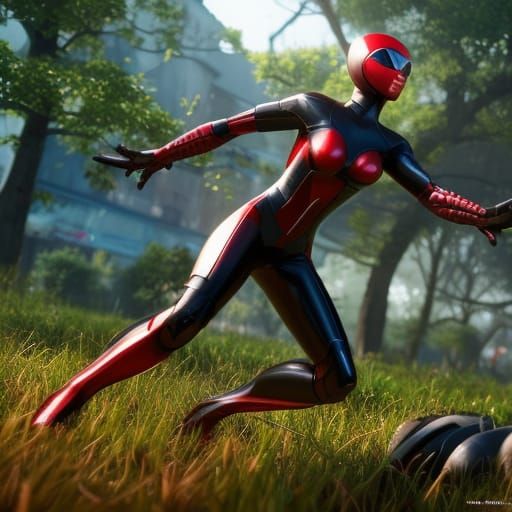 Hope Pym: 3D Game Cinematic Render in 8K