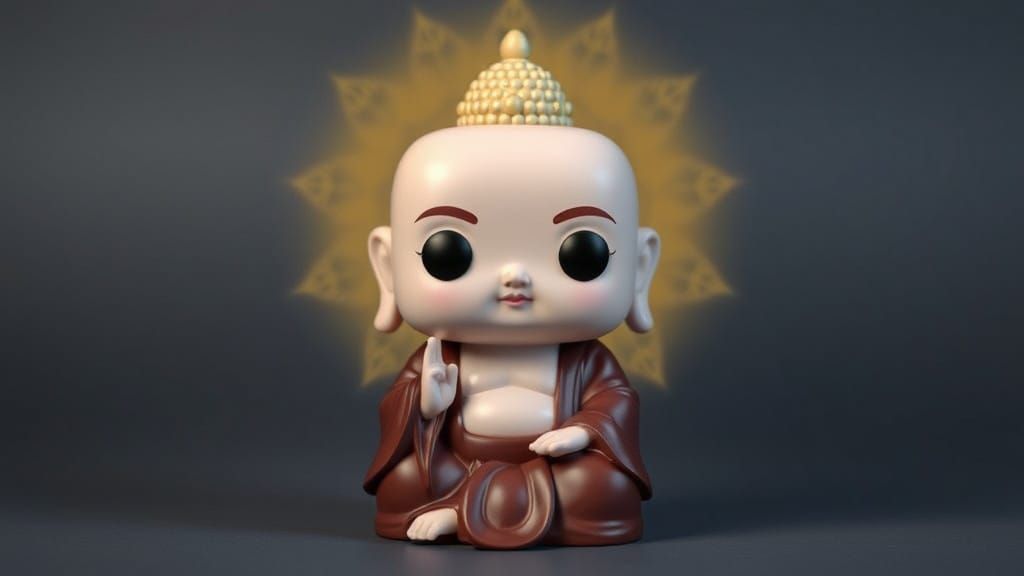 Buddha Funko Pop Art