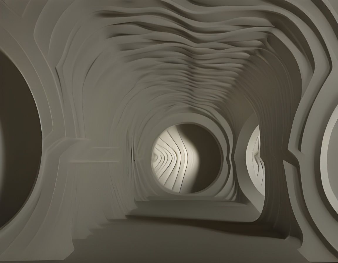 Steamy Manhole Cover in 3D Relief