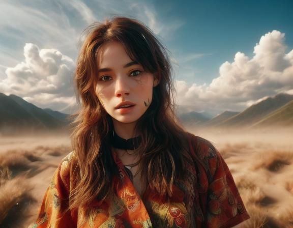 AI-Generated Image Based on Numerical Prompt