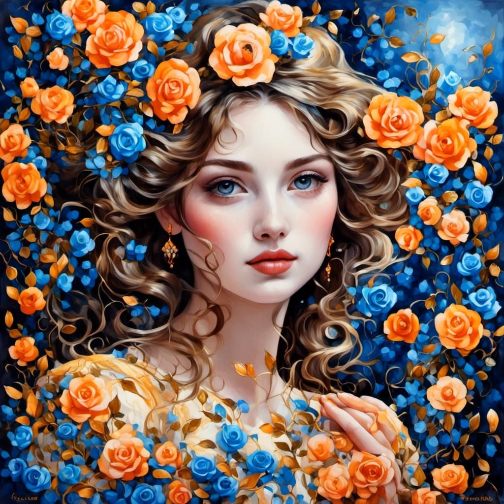 Enchanted Forest Dancer in Candy Art Style