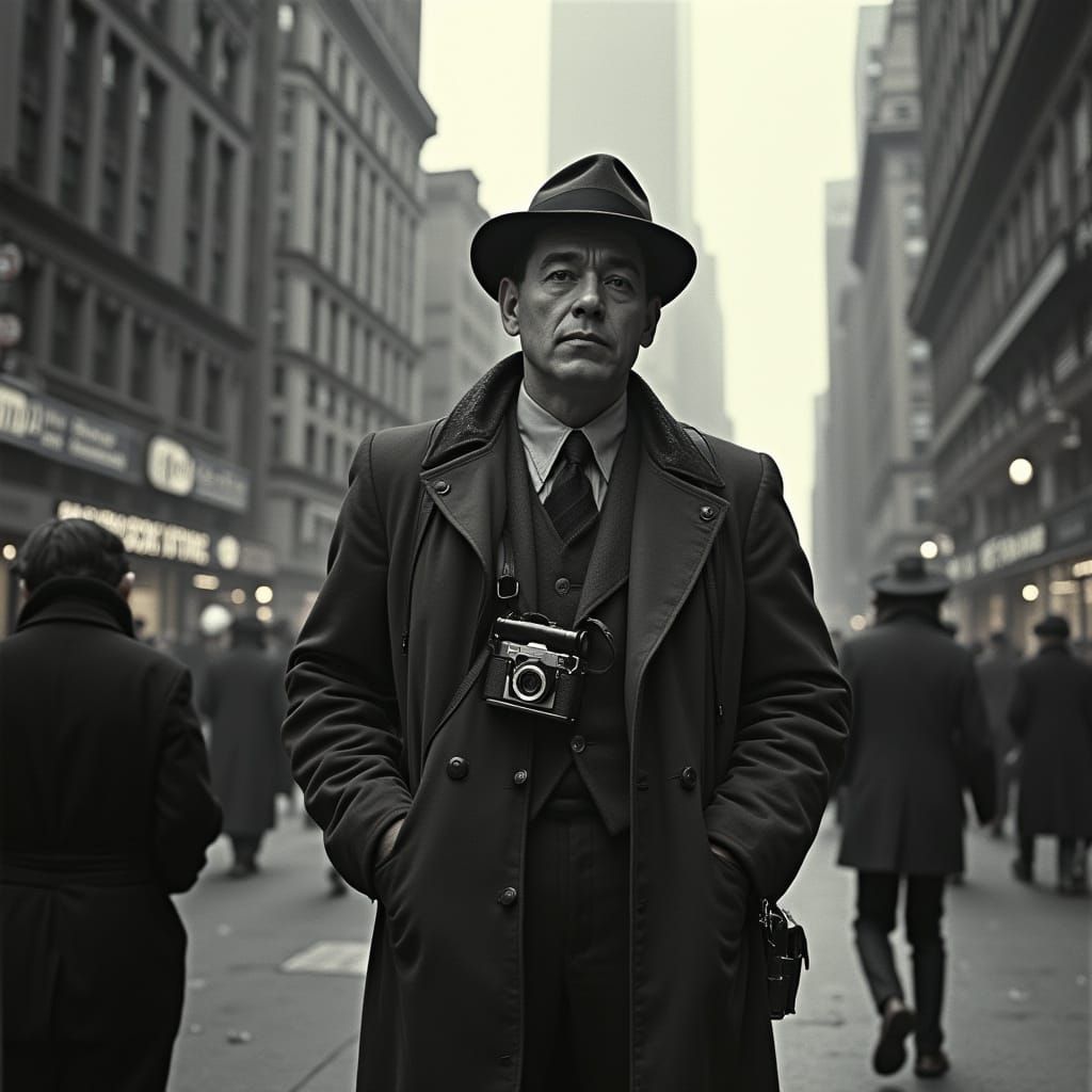 1950s NYC Street Photographer Captures Candid Moments