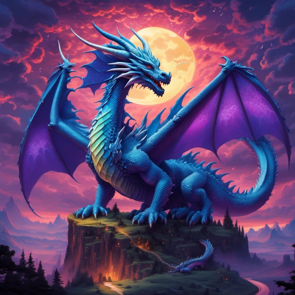 Dragon supermoon