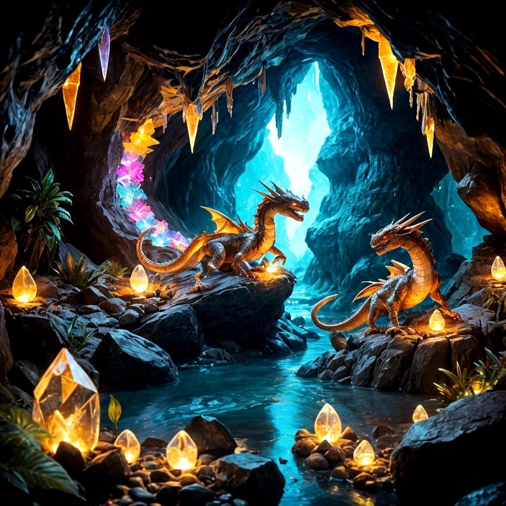 Explorers Discover Dragon Bones in Crystal Cave