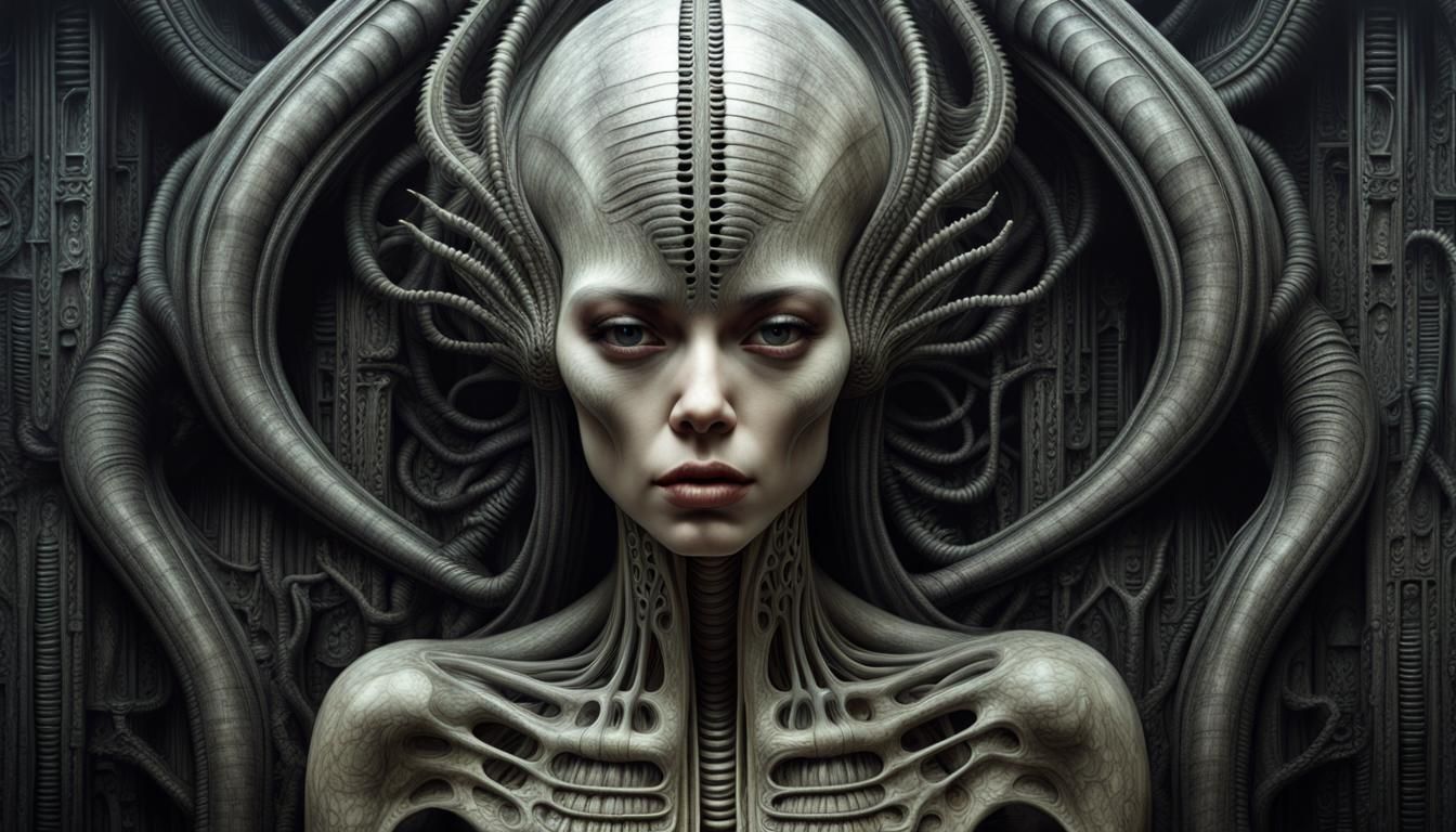 alien woman