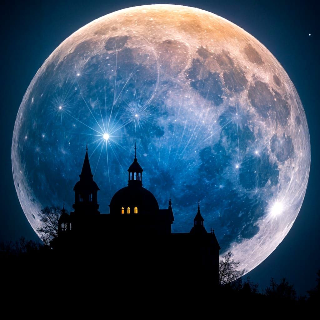 Magical Glow of the Full Moon