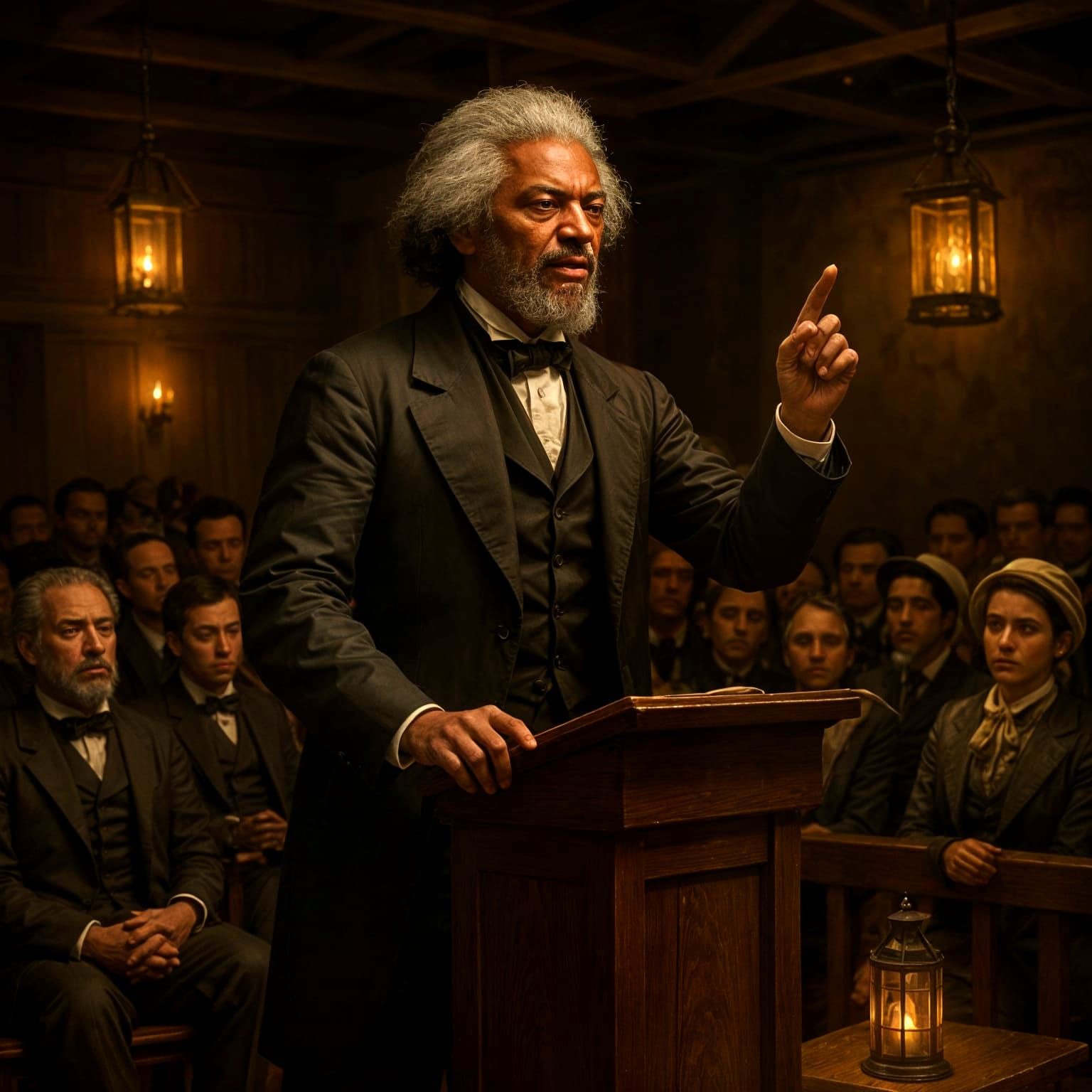 “Frederick Douglass: A Voice for Freedom”✊🏾🗣️📜
