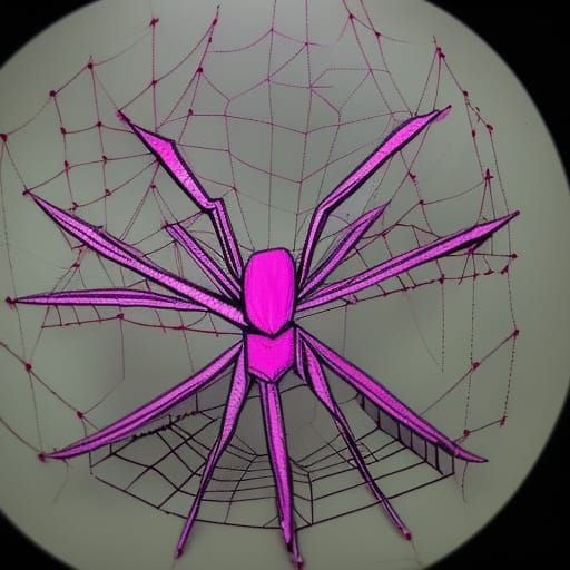 "Origami spider goat is safely contained…for now" 
:: by Tim...