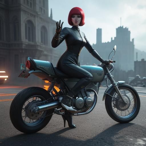 1960s mod girl Beautiful vivid and dynamic high resolution i...