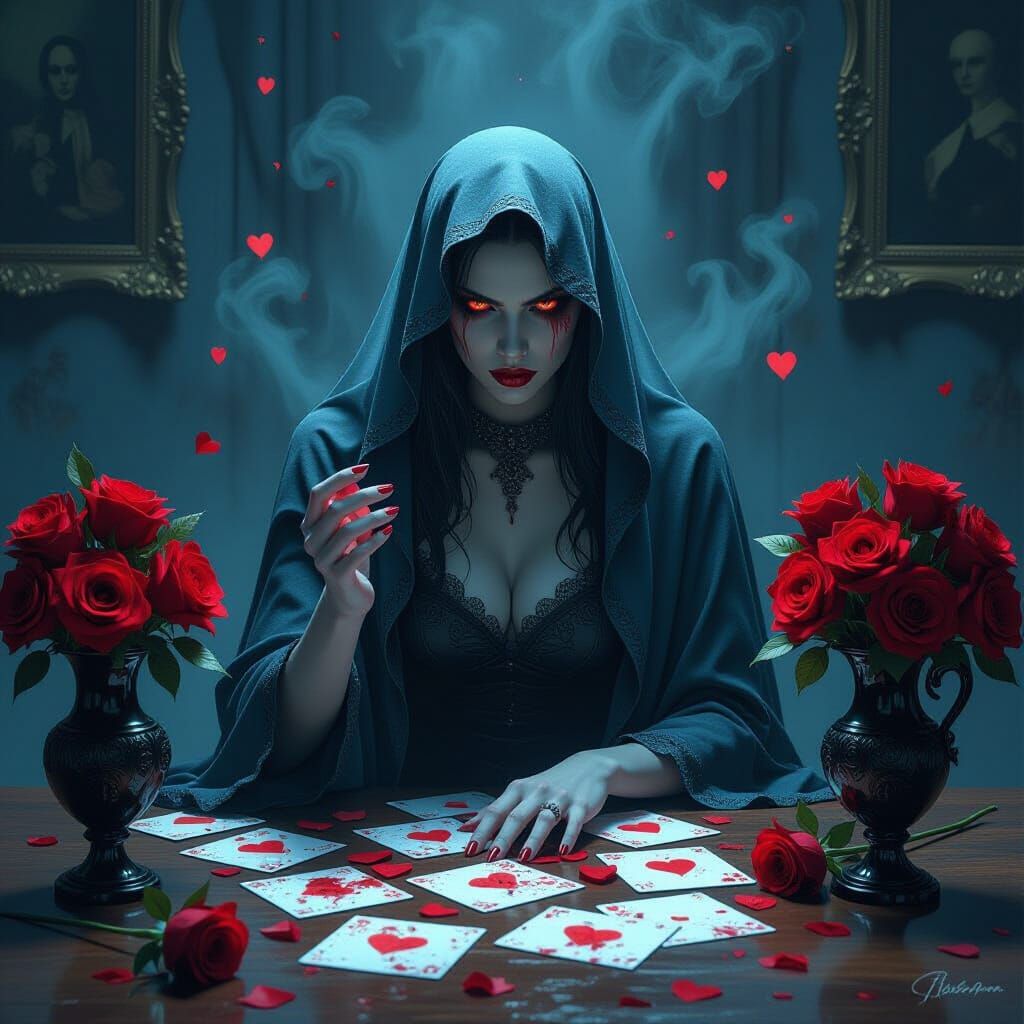 Furious Ghost Haunts Macabre Valentine's Day Room