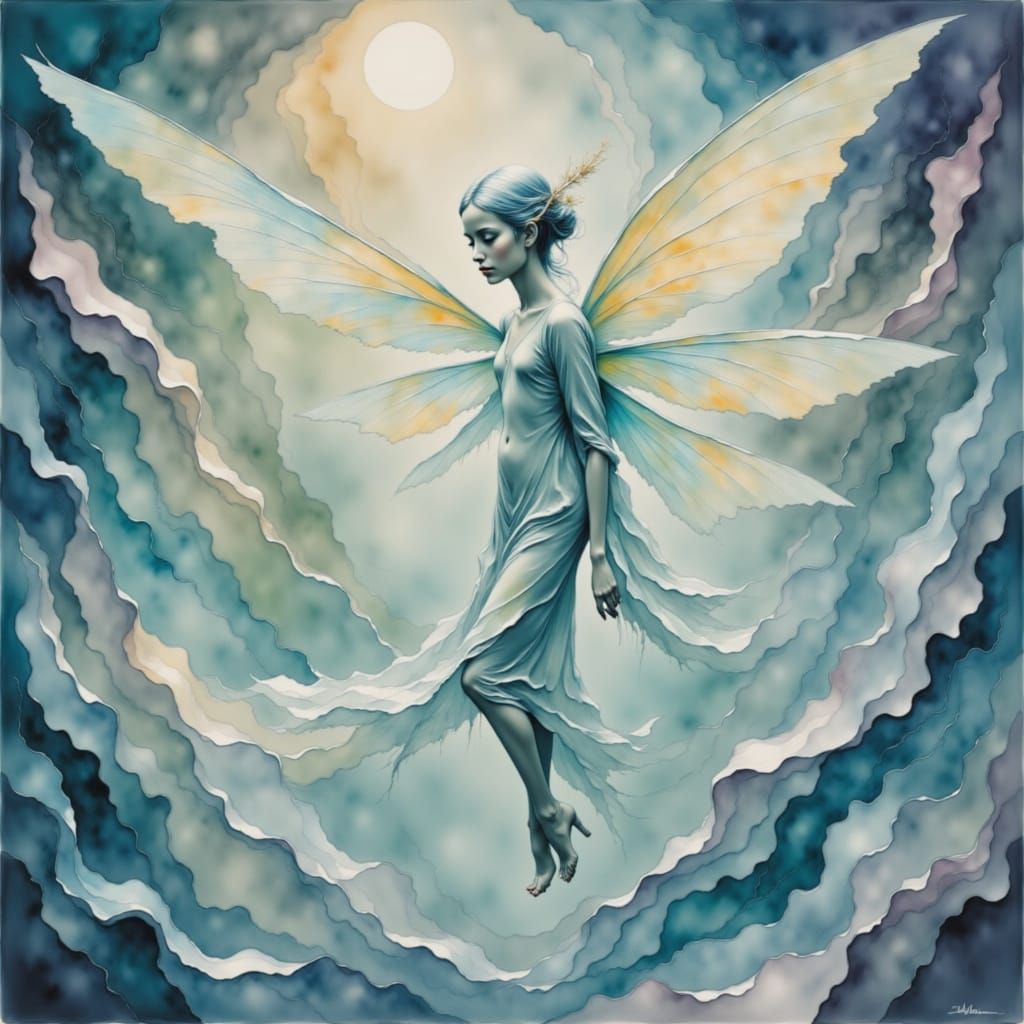 A Dream Weaving sleep sprite <lora:Darkness bright:1.0>