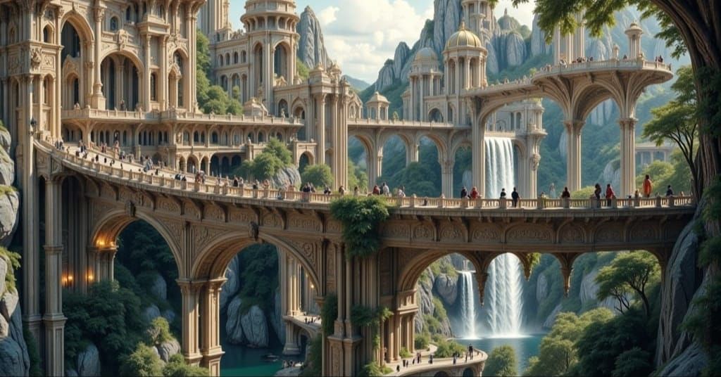 Ancient Meets Future: AI Art Fusion