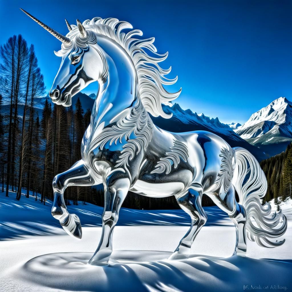 Ice unicorn
