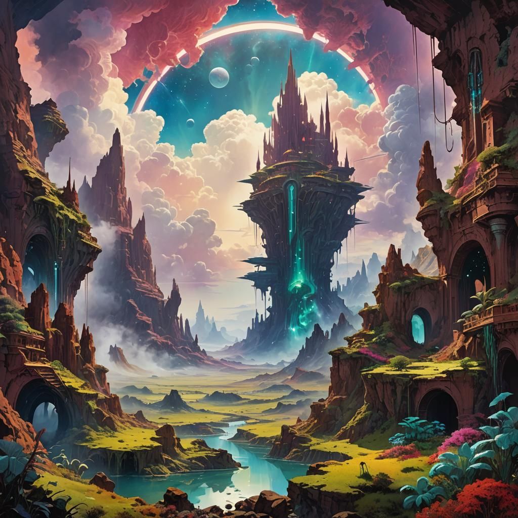 Interdimensional Portal to an Alien Realm