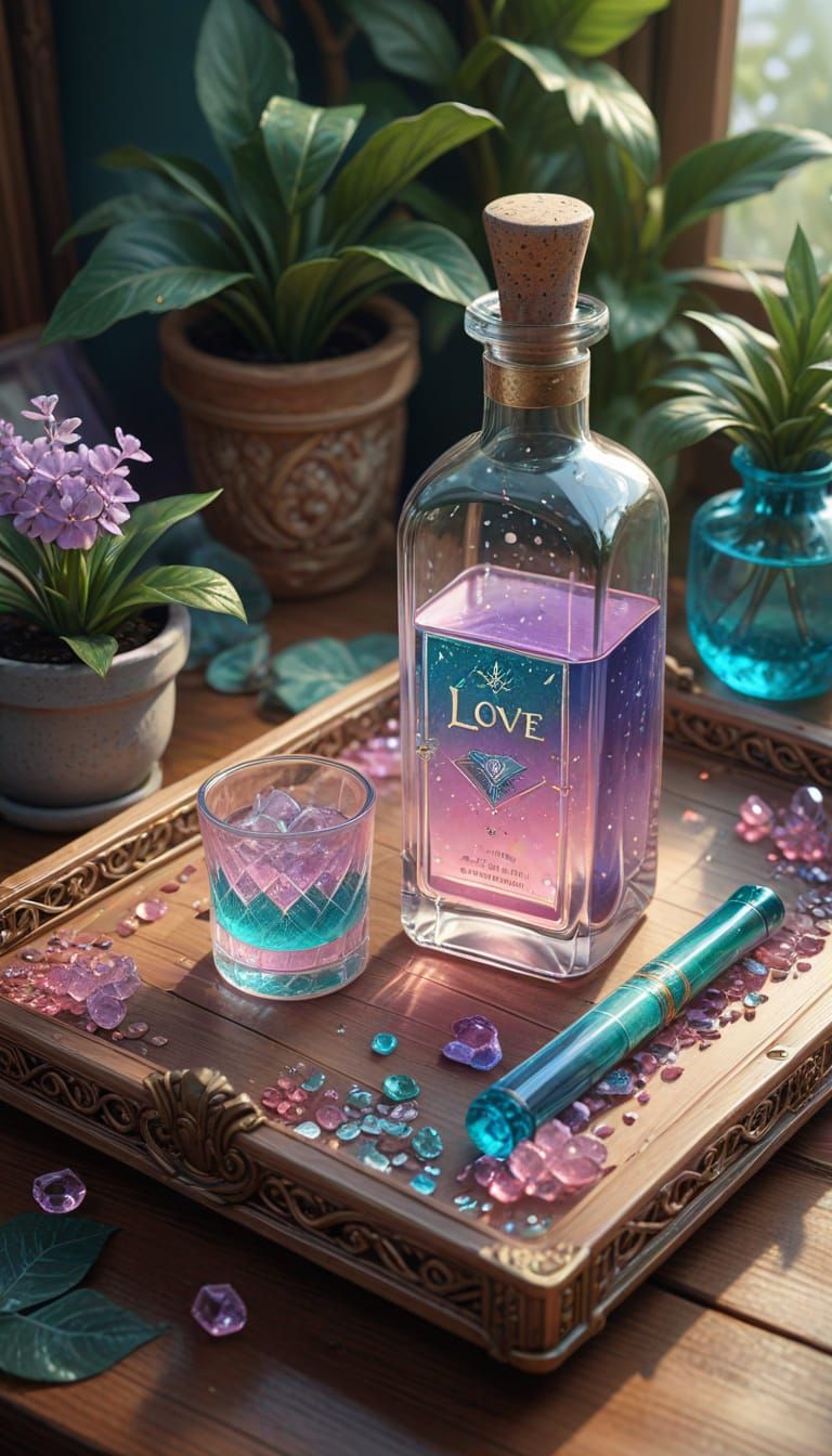 Love potion: THE MAIN THING is not to overdo it with the number of lovers! 😜
