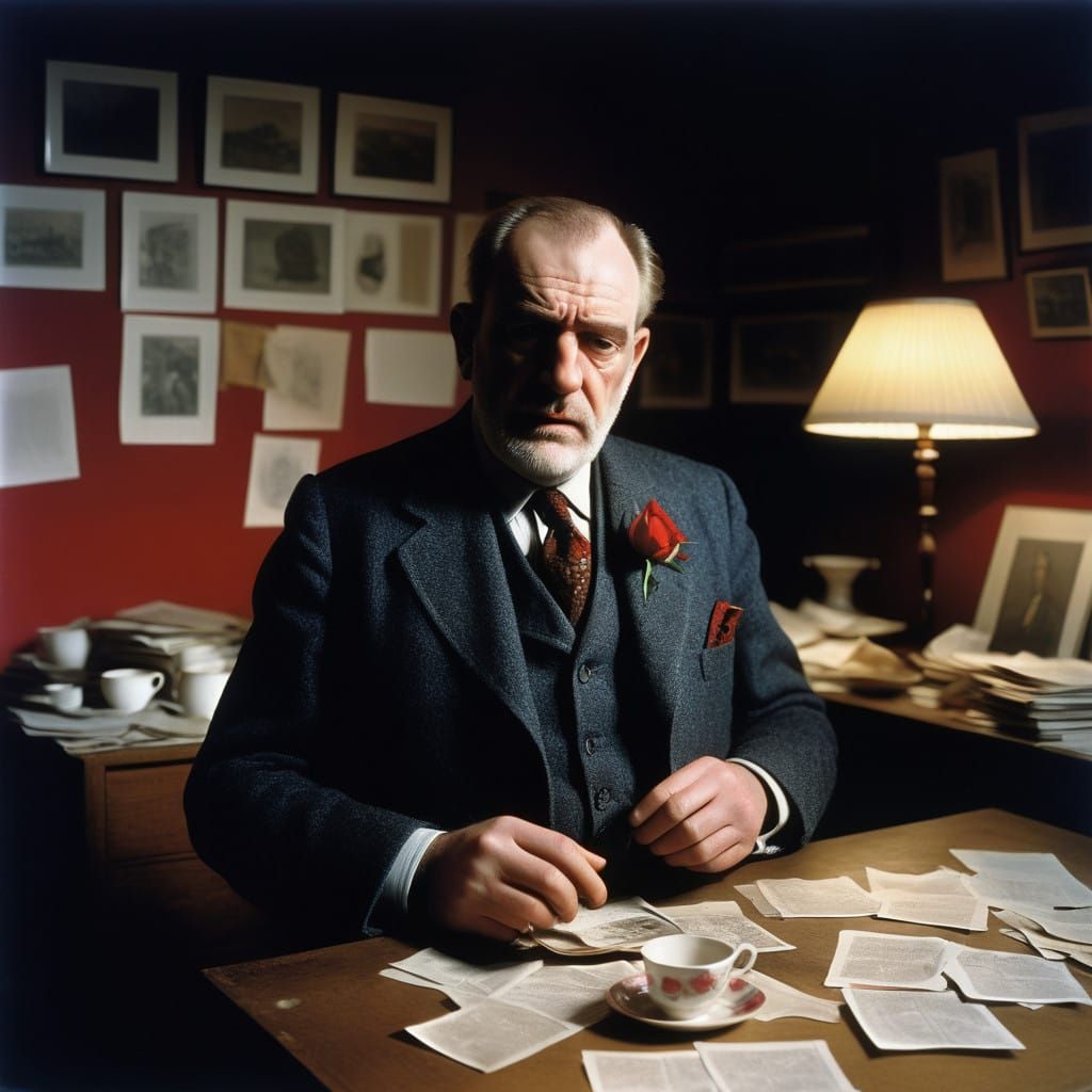 Despairing Politician Crushed by Shame