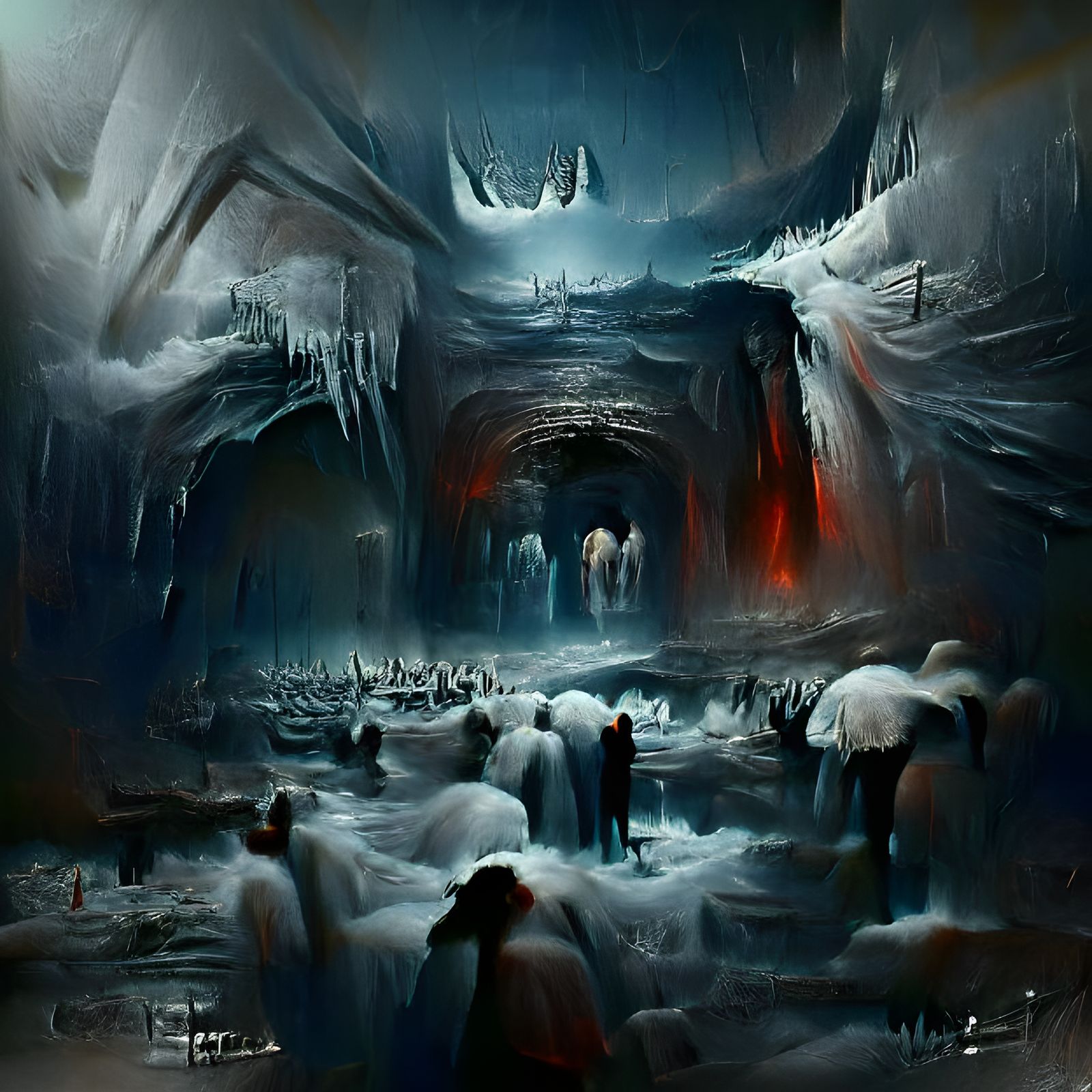 Lucifer's Frozen Domain: A Dystopian Vision