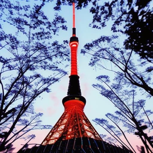 The Famous Tokyo Tower