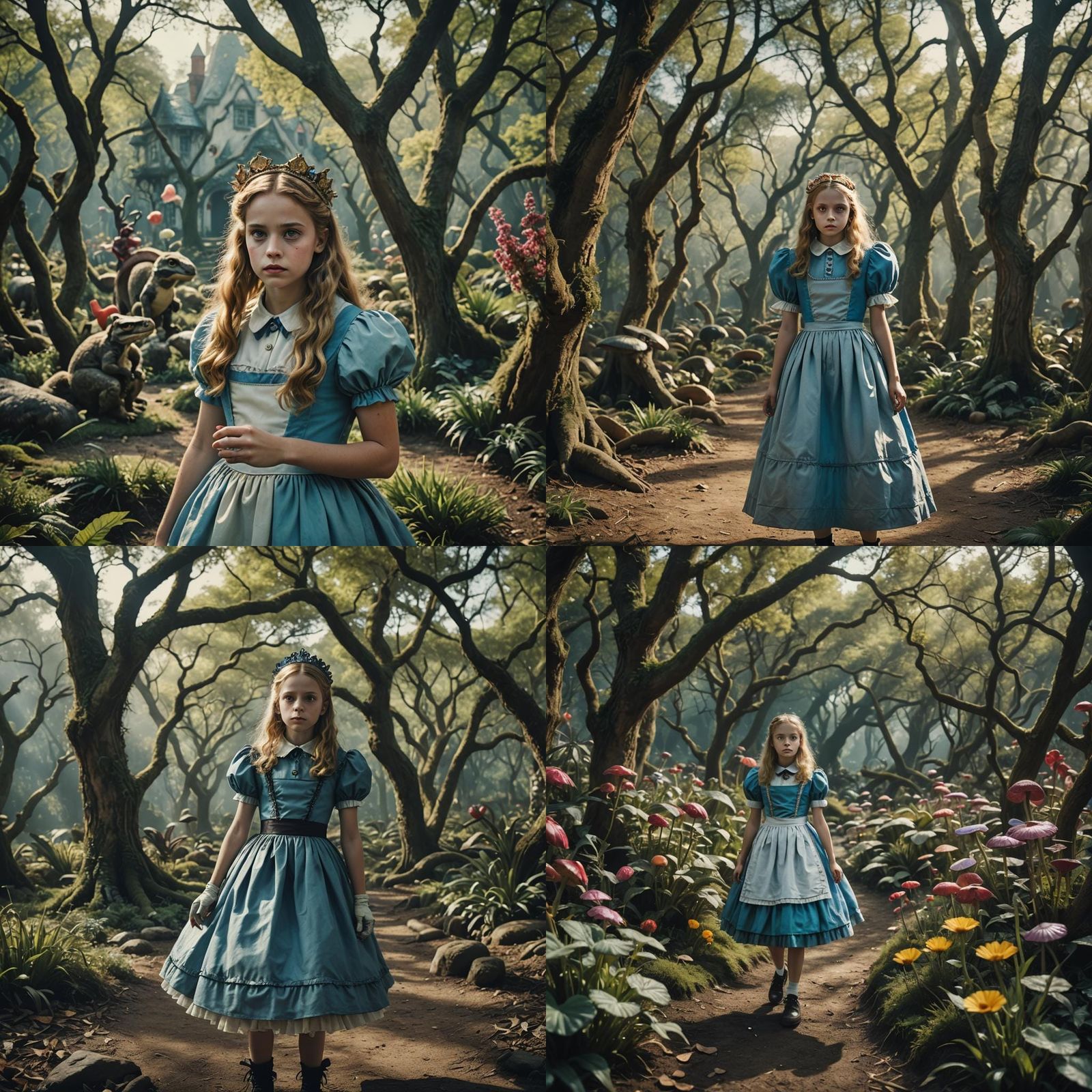 Alice in Wonderland Cinematic Still